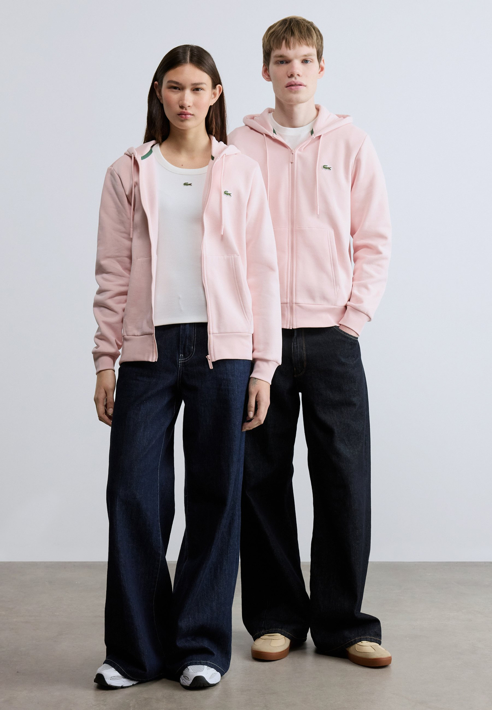 Lacoste Толстовка на молнии - Розовый (LA222S089-J14)