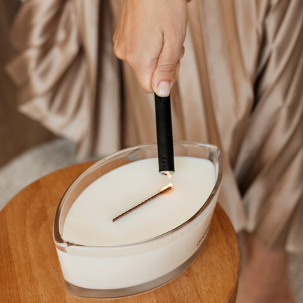 Аромасвеча AROMATICA Марокканский шелк, эллипс