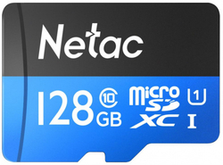 Карта памяти Netac P500 MicroSDHC 128Gb