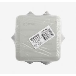 Коробка уравнивания потенциалов ЭРА KUPR-100-100-50 серая 100х100х50мм, шина 6х9, 8 групп IP55