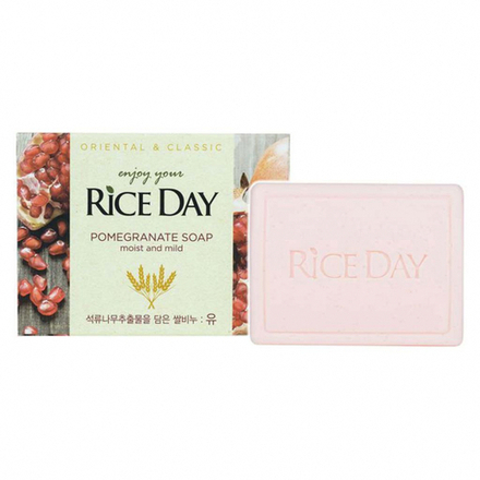LION Riceday Soap (Yu) 100g Мыло туалетное с экстрактом граната и пиона 100г