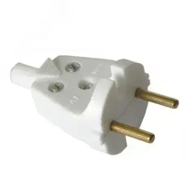 Вилка БелТИЗ Беларусь с латунным штырем