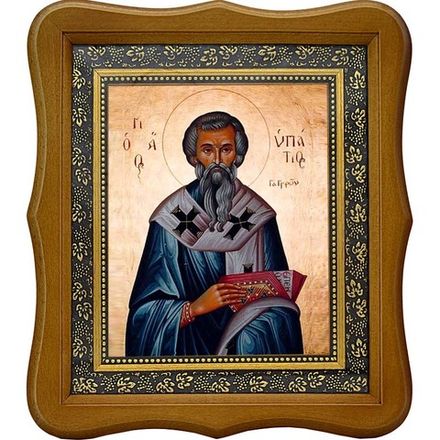 Ипатий Гангрский священномученик. Икона на холсте.