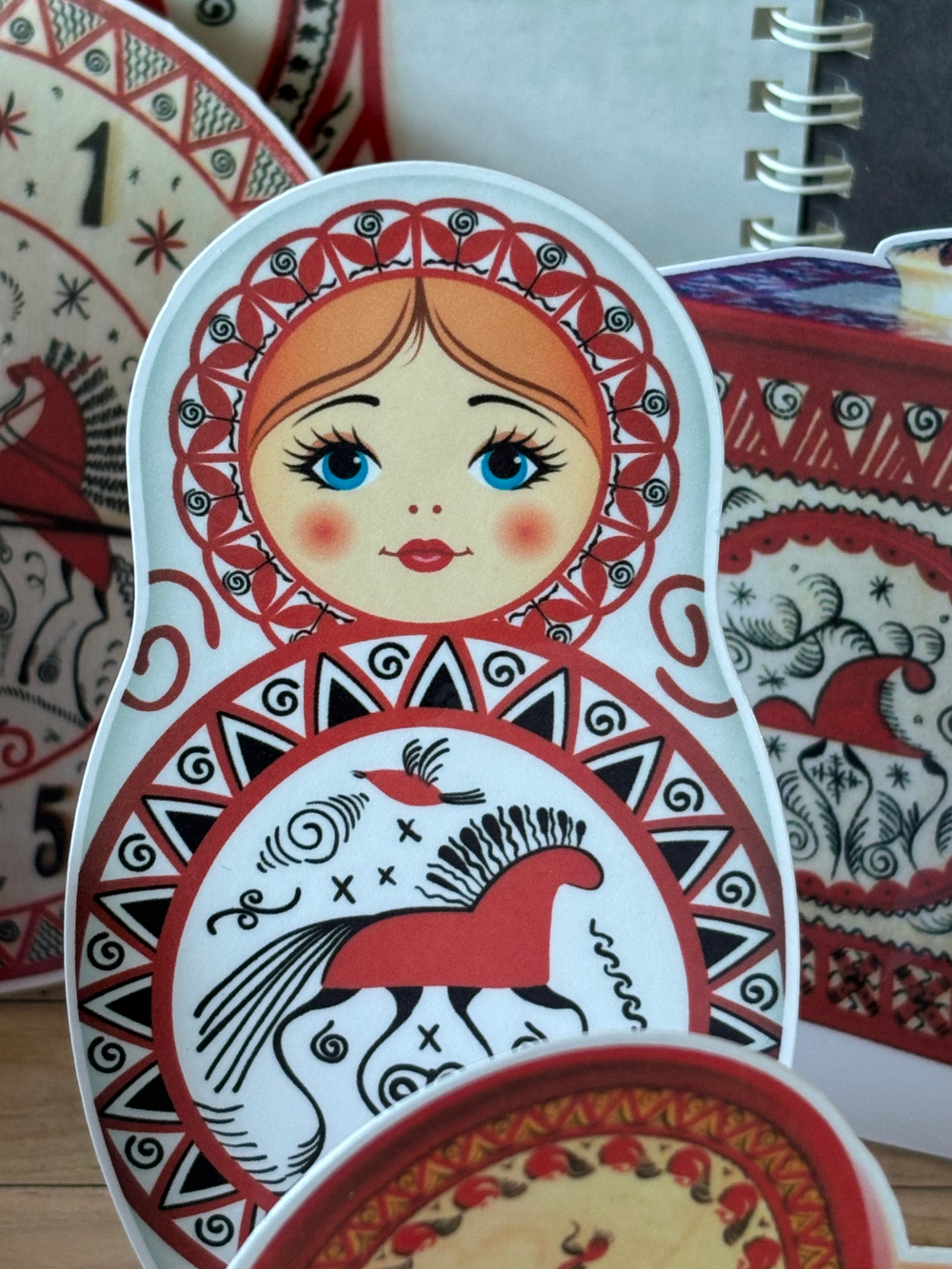 Макет "Мезенская роспись"