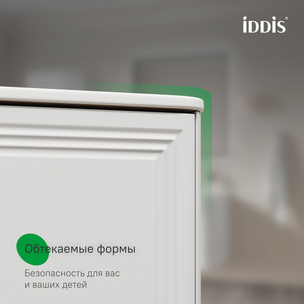 Тумба подвесная IDDIS Oxford Neo, 80 см, белый, OXN80W0i95