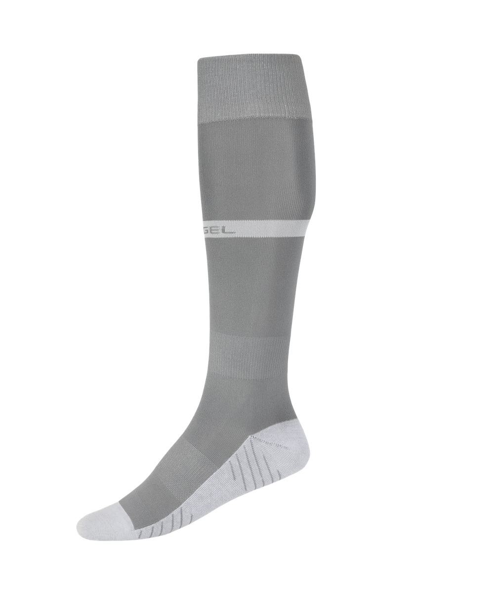 Гетры футбольные JÖGEL CAMP BASIC SOCKS, серый/белый
