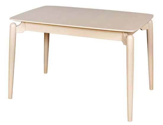 Комплект Стол К-120 1200(+350)*800*75 + 4 стула Lim / беленный дуб