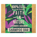 Faith in Nature, Батончик-шампунь, лаванда и герань, 85 г (3 унции)