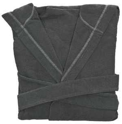 Халат махровый Abyss & Habidecor Spa 920 Gris Португалия