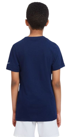 Футболка для мальчика теннисная Nike Court Dri-Fit Tee Rafa B - obsidian