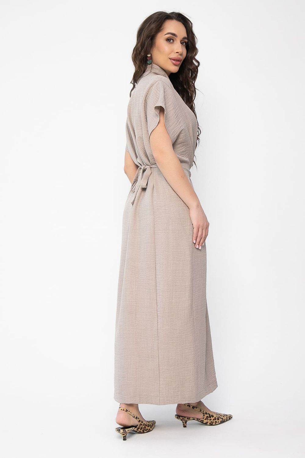 Платье Исландия (серо-коричневое) П13623-30М LT Collection