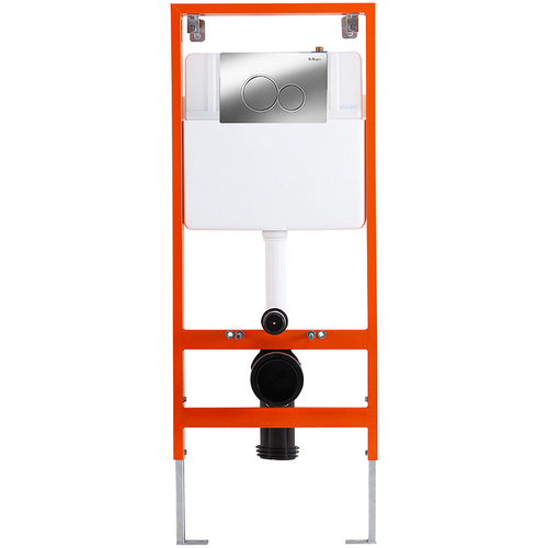 Инсталляция BelBagno BB097SET.R.CR с клавишей смыва Хром