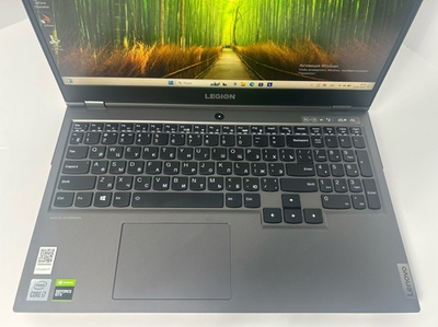 Ноутбук Lenovo Legion 5P 15IMH05H (82AW006JRK) 15.6 "/Intel Core i7-10750H/RAM 16 GB/SSD 1024 GB/GeForce GTX 1660 Ti 6 GB/1920x1080/IPS/DOS/Подсветка кл-ры: LED/Серый. Состояние: Уценка