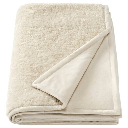 IKEA ÅSJORDFLY  (ИКЕА ÅСЙОРДФЛЙ)  -  Одеяло, кремовое, 130x170 см