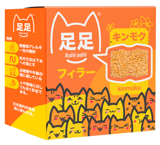 Наполнитель ASHI ASHI "kinmoku" комкующийся