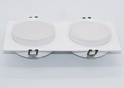 Встраиваемый светильник Maytoni Hoop DL086-02-GX53-SQ-W