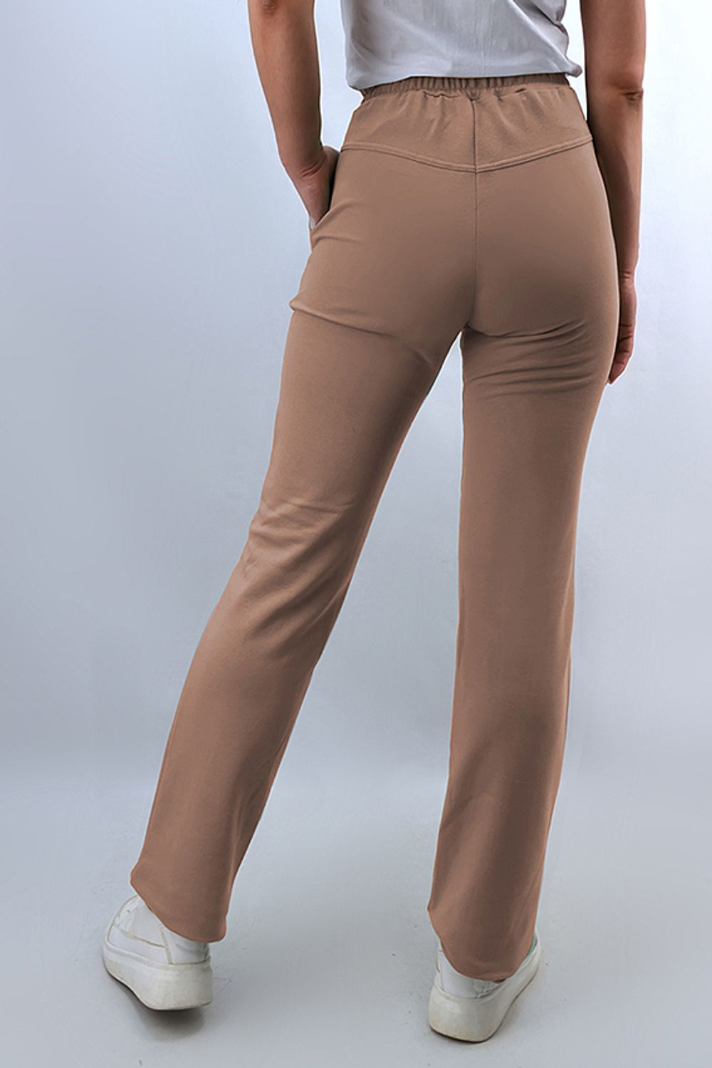 С-25-1 Брюки прямые из футера Уценка