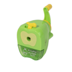 Точилка механическая Alingar, "Яблоко", 1 отверстие, пластиковый корпус, цвет ассорти, индивидуальная упаковка