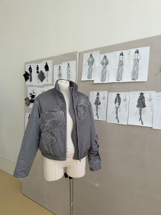 БОМБЕР ЮНИС СЕРЫЙ