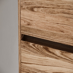 Шкаф-пенал подвесной Sancos Libra, дуб чарльстон 350х300х1600 мм