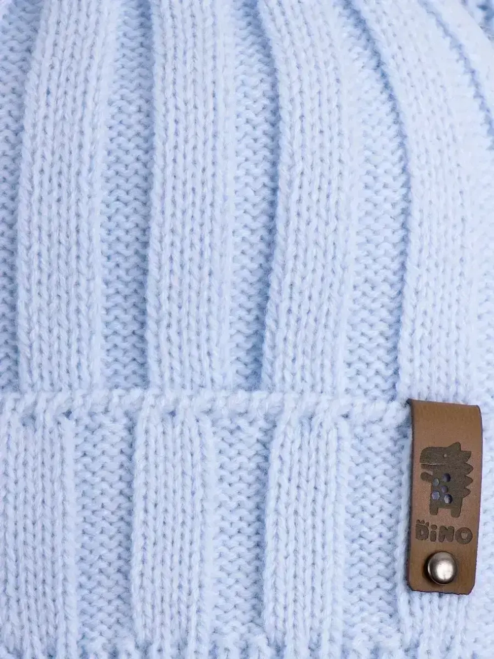 Шапка для мальчика со снудом осенняя