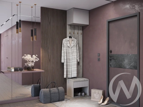 Прихожая "Пандора" (кашемир/MF03) Комплектация 1