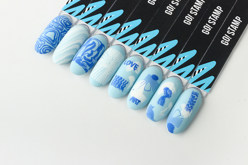 GO! Stamp Пластина для стемпинга 134 Stripes