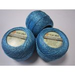 Пряжа Camellia 20г, 280м, 70% полиэстер, 30% металлик (цена за 1 шт)