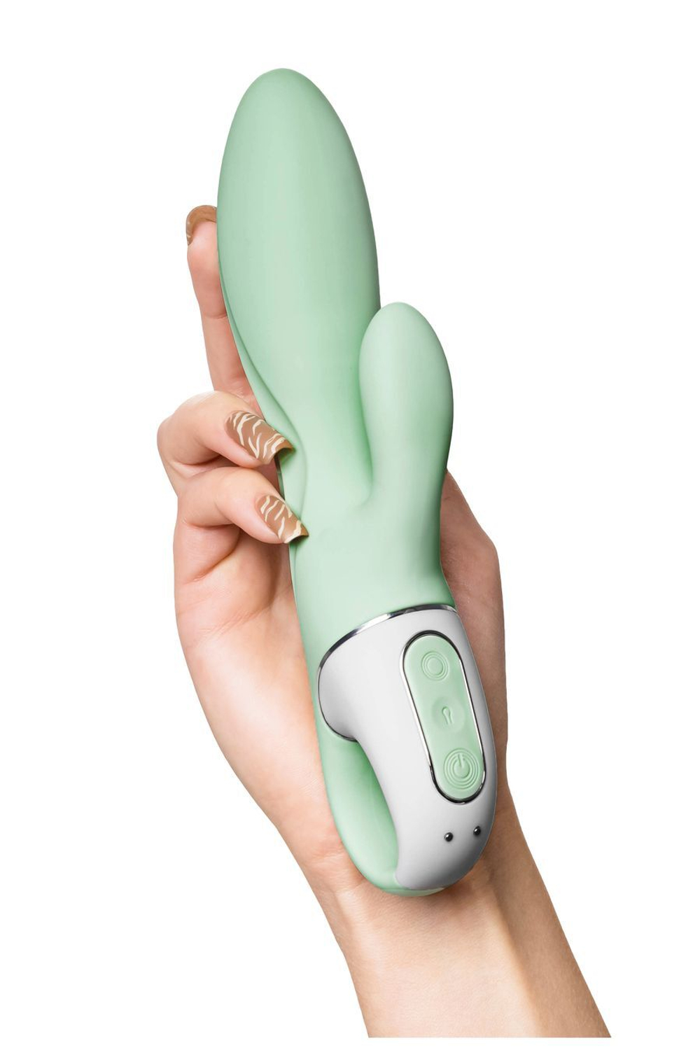 Вибратор с расширением Satisfyer Air Pump Bunny 5+ Connect App