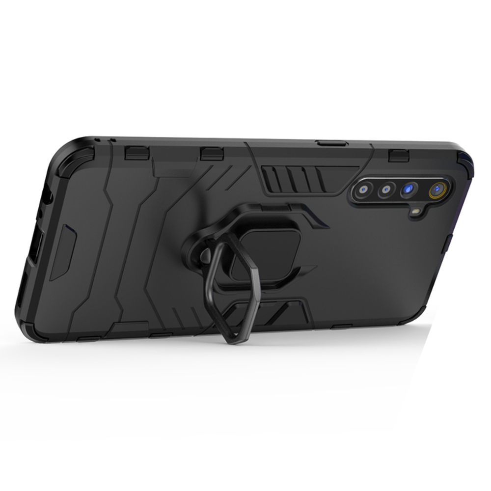 Противоударный чехол с кольцом Panther Case для Realme XT