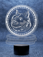 Светильник "Dogecoin"