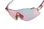 Спортивные очки с диоптриями HILX Savage 2.0 Shiny Crystal Grey Purple / Photochromic Purple Mirror Lens
