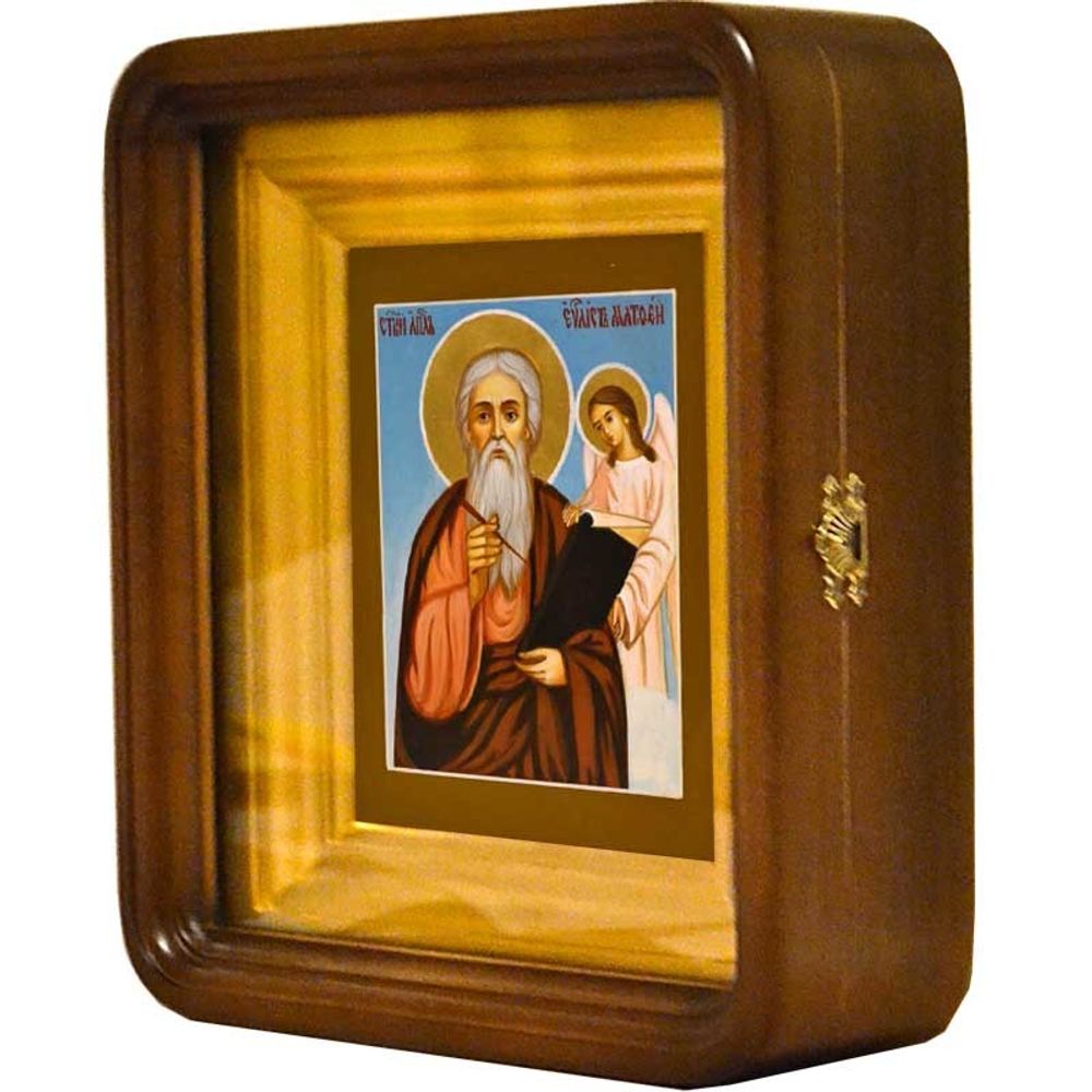 Святой Матфей. Рукописная икона.