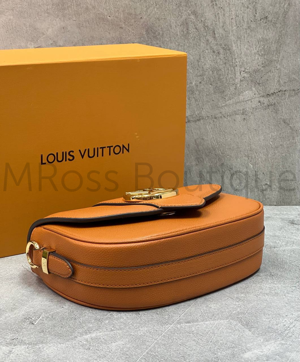 Коричневая сумка LV Pont 9 Soft PM Louis Vuitton премиум класса