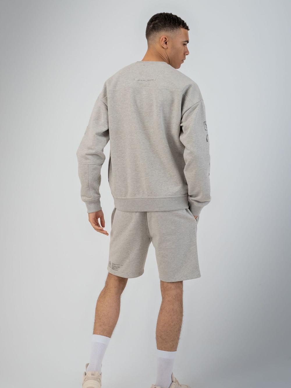 Шорты мужские ORIGINAL CREATOR GLOBE SHORTS, Серый