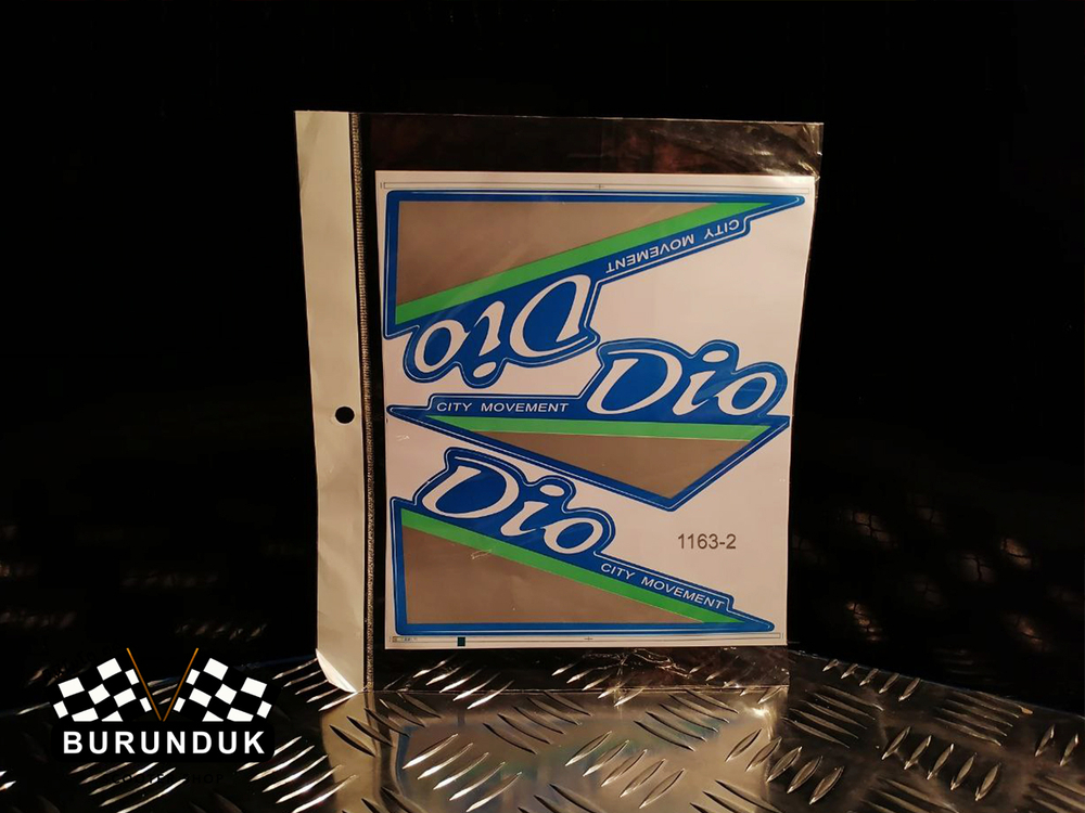 СТИКЕР "logo DIO flag" для Dio