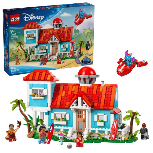 Конструктор LEGO Disney 43268 Пляжный домик Лило и Стича