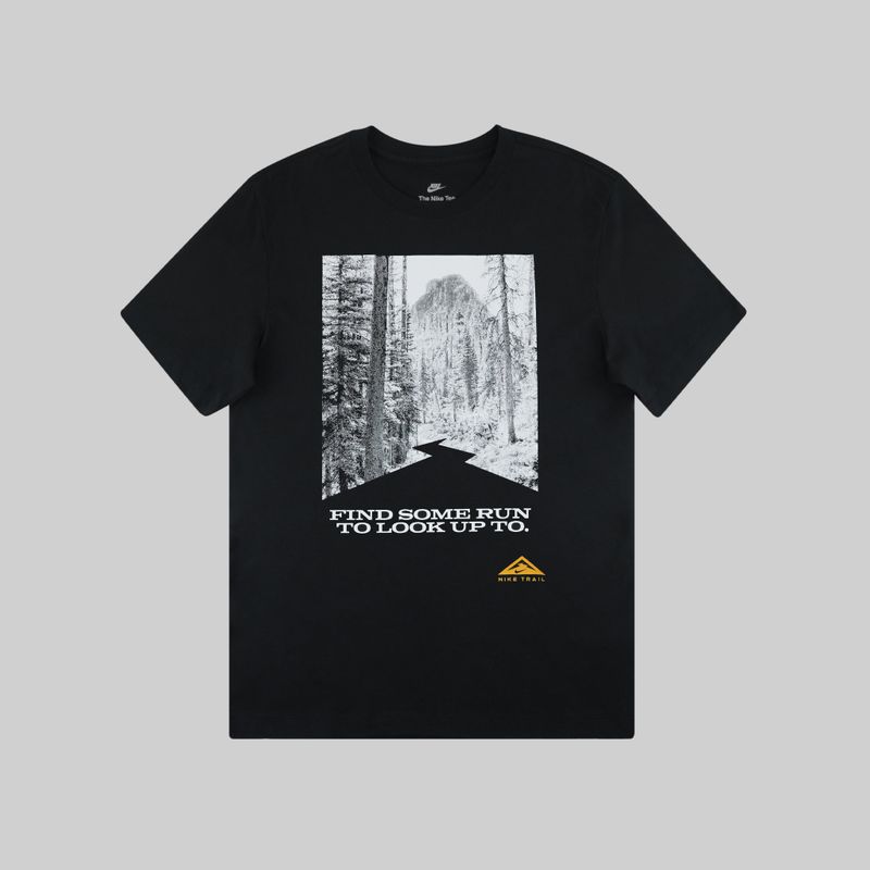 Футболка мужская Nike Dri-Fit Trail Running артикул:DM5433-010 - купить в магазине Дайс