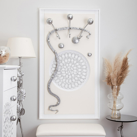 Вешалка настенная Heri 1 Айс