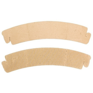 Манжета на стакан (cupholder) 2-сл. картон, б/печати 1/50шт.