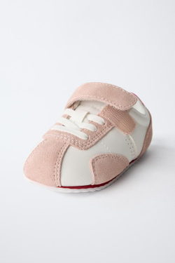 ZARA СПОРТИВНЫЕ КРОССОВКИ BAREFOOT, РОЗОВЫЙ