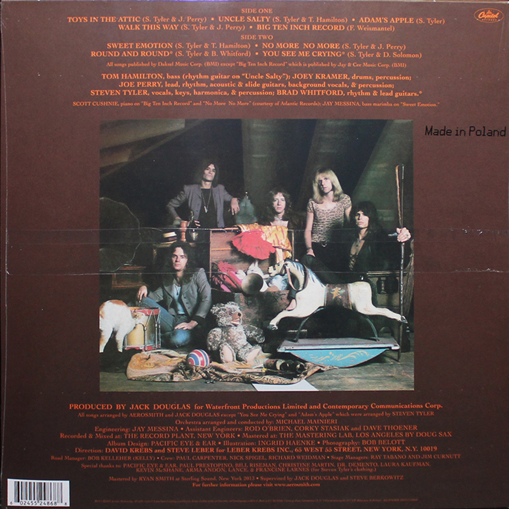 Aerosmith / Toys In The Attic (LP)
