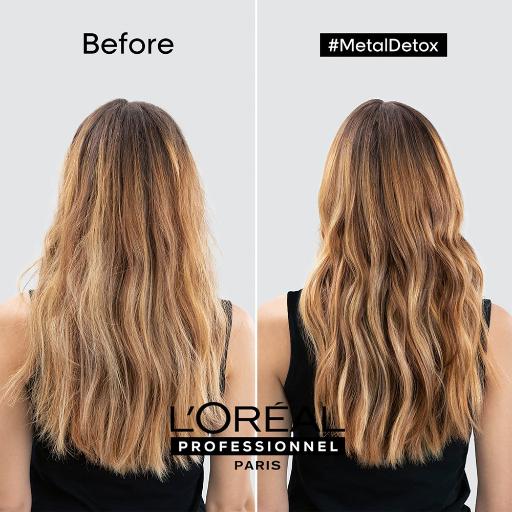 L’Oreal Professionnel Serie Expert Metal Detox - шампунь глубокого очищения для окрашенных и поврежденных волос /   300  ml  / GTIN 30158078