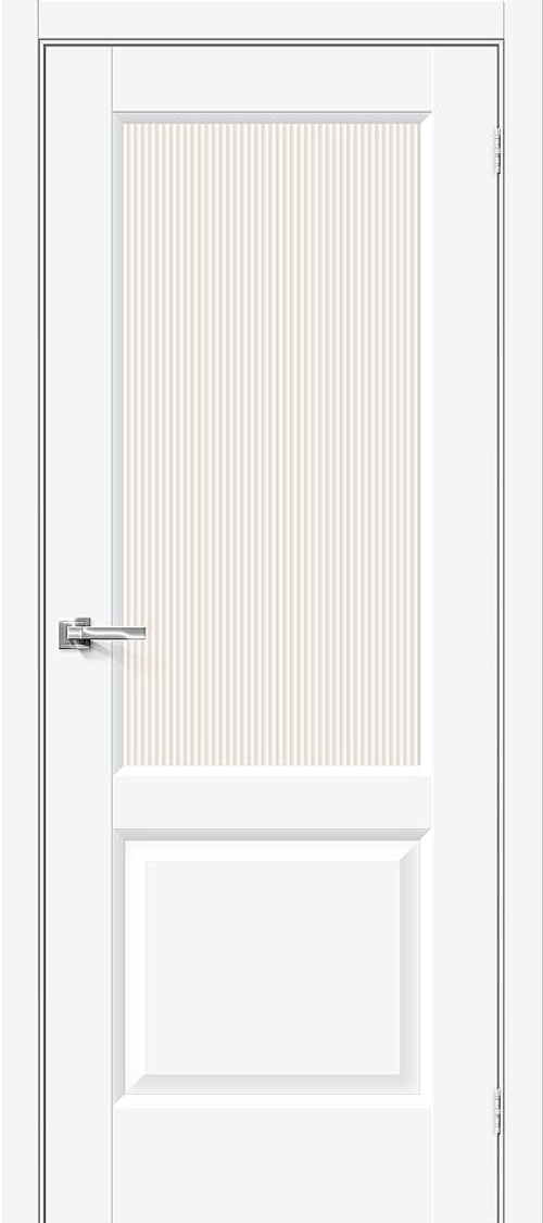 Межкомнатная дверь Неоклассик-33 White Silk / Двери Браво
