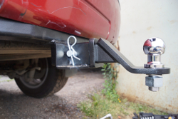 Фаркоп Бизон на Jeep Cherokee KK FA 0110-E (KK, с 2007 по 2013 г.в.) (паспорт и сертификат в комплекте)(без электрики)