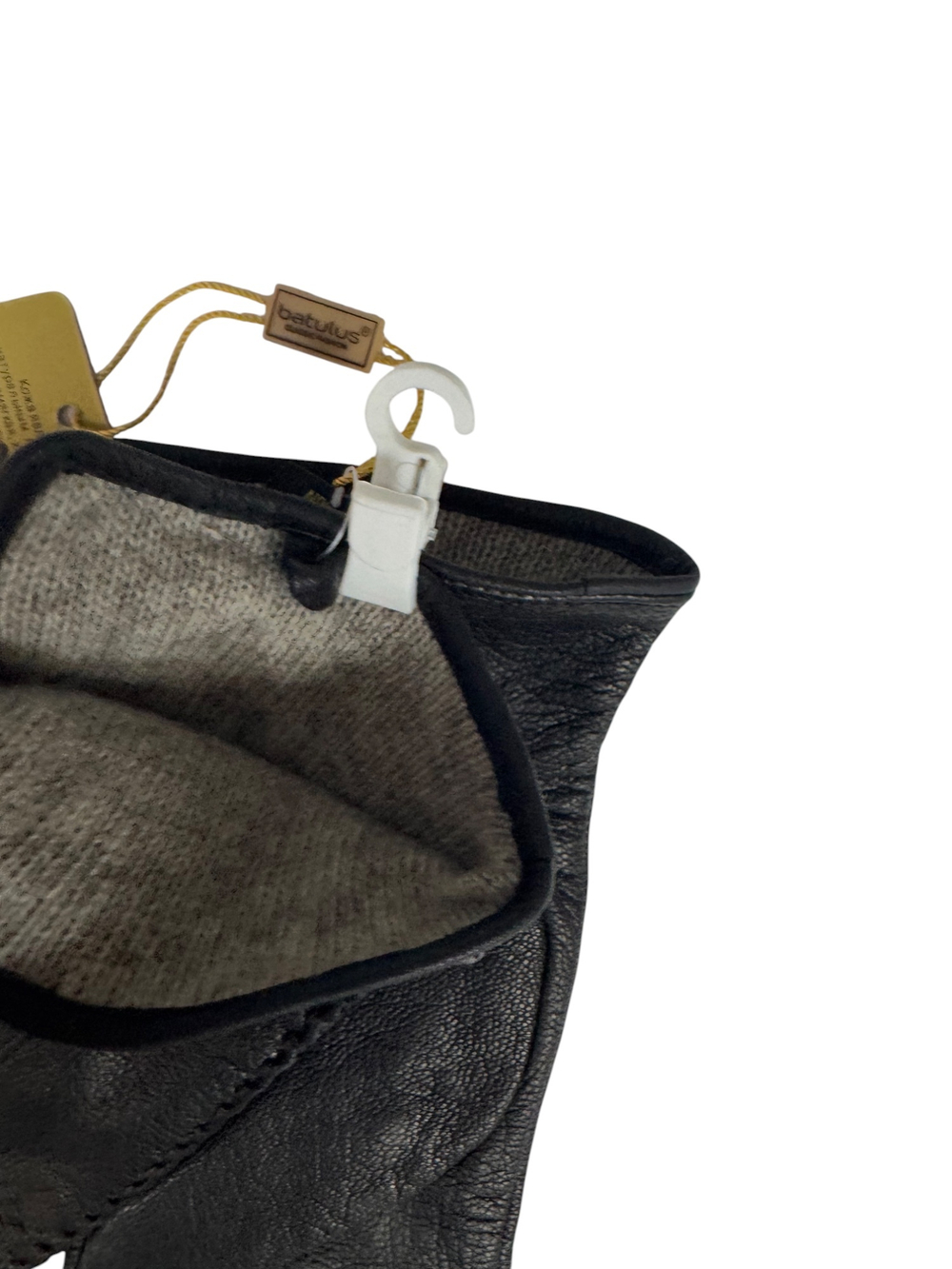 Перчатки. Женские. Материал верха: Кожаные. Кожа оленя. Подклад: Трикотаж-шерсть. 5 шт в упаковке.