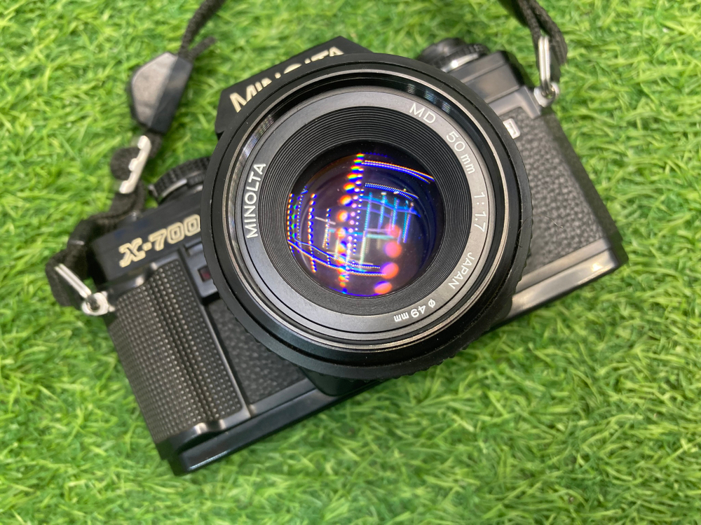 Minolta X-700 + Minolta MD 50mm 1.7
