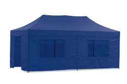 Быстросборная шатер-беседка 3х6 м Серии S9 (Синий)