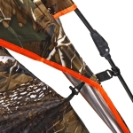 Палатка туристическая Печора-3 двухслойная, зонтичного типа, 200*200*145 см хаки