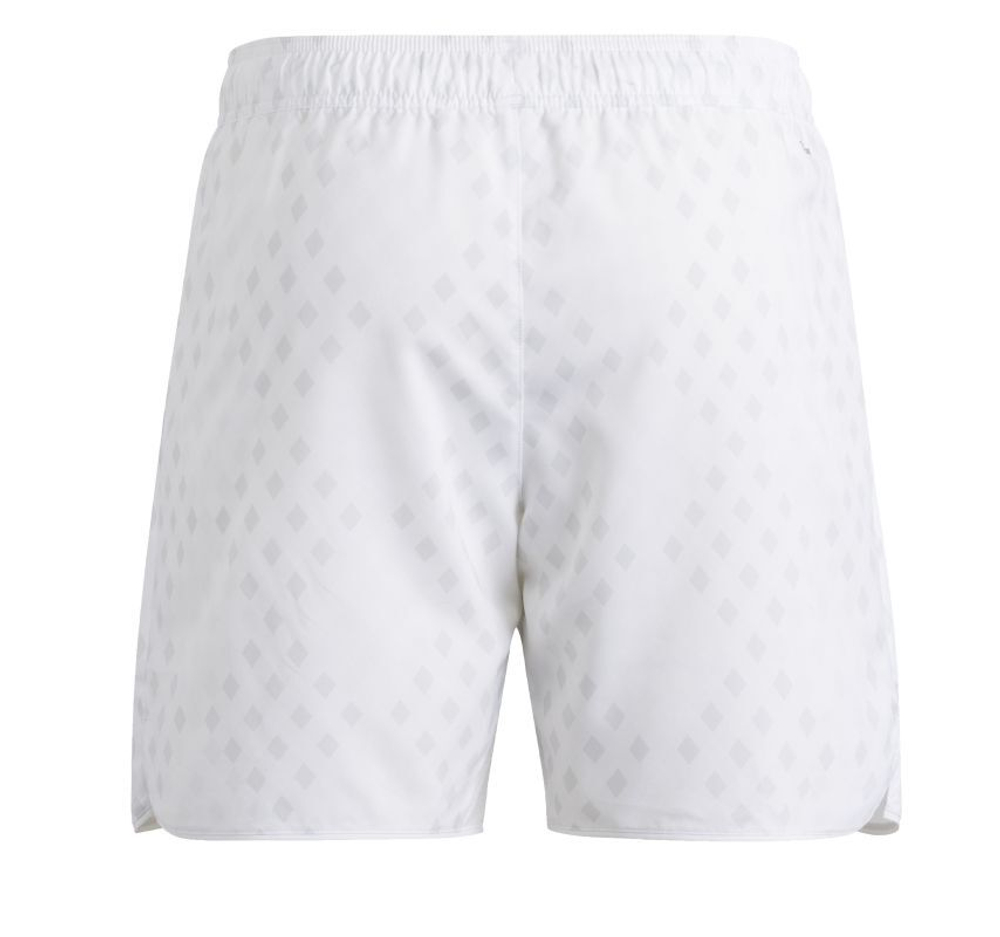 Теннисные шорты Adidas Club Graphic Tennis 9" - white/grey
